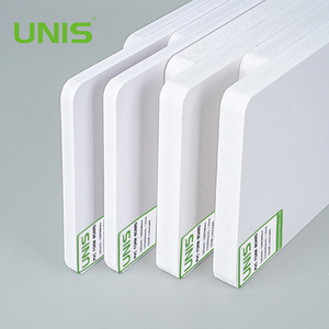 Placa de espuma UNIS Pvc Celuka Plástico Celuka Preço 1220 2440 Branco