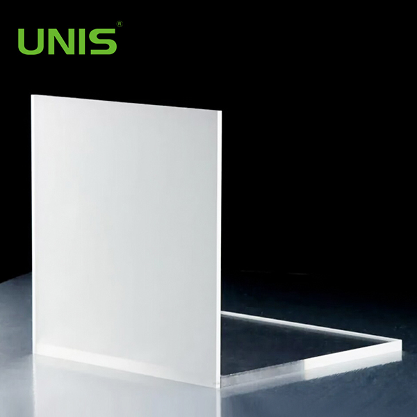 Folhas de acrílico fosco Unis para corte a laser