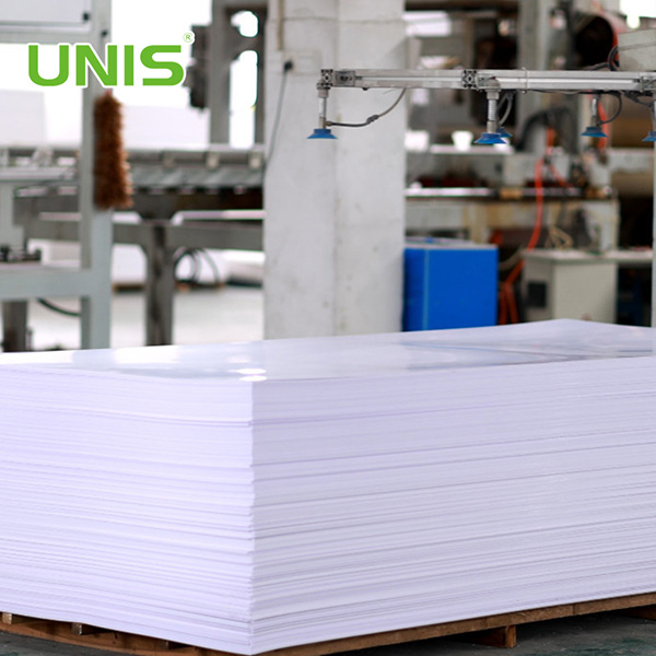 Placa de espuma branca de PVC Celuka de 4x8 pés por atacado