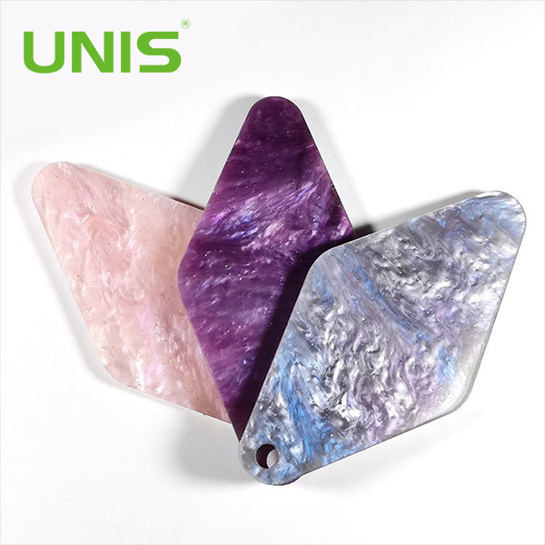 Folha de plexiglass Unis Mica Pearl