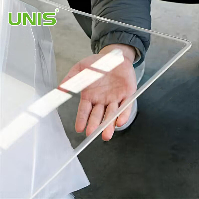 Folhas acrílicas transparentes de cor fundida UNIS 3mm 5mm