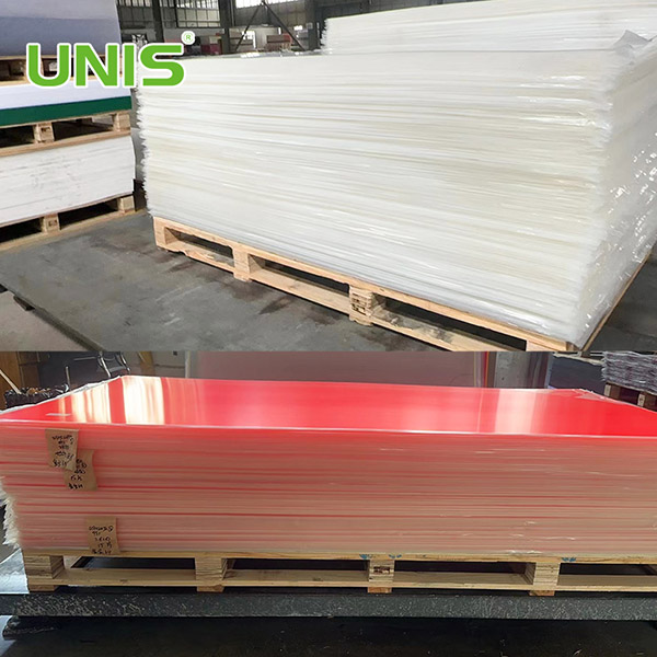 Folhas acrílicas UNIS 3mm para corte a laser