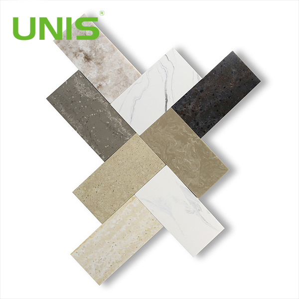 Folhas acrílicas de pedra UNIS 5 mm 4 pés x 10 pés 