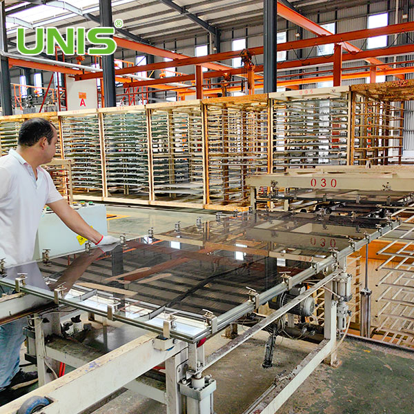 Folha de acrílico fundido transparente Unis Perspex 