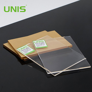 Grandes folhas de plexiglass da China