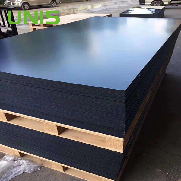 Folha de acrílico fundido em cores