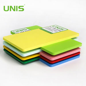 Placa de espuma UNIS Pvc Placa de espuma Celuka de 10 mm
