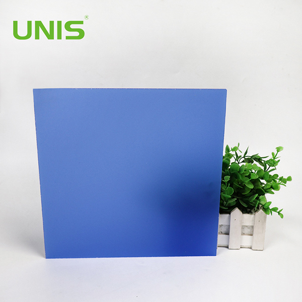 Folhas de acrílico fosco Unis para corte a laser