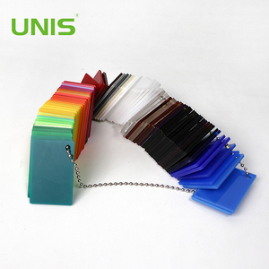 Folha de perspex unis fundida
