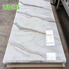 Folha de mármore uv à prova de fogo do mármore do Pvc do painel de parede para a decoração interior